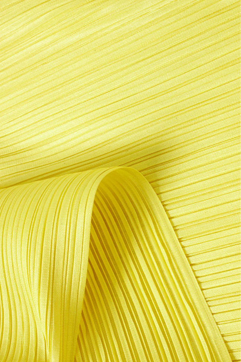 Designer Inspired Pleated Asymmetrical Top