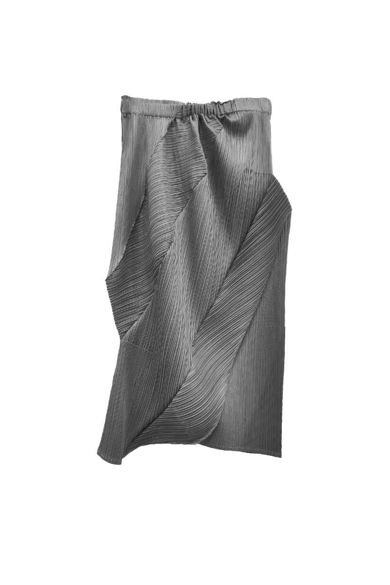 Designer Inspired Pleated Midi Skirt